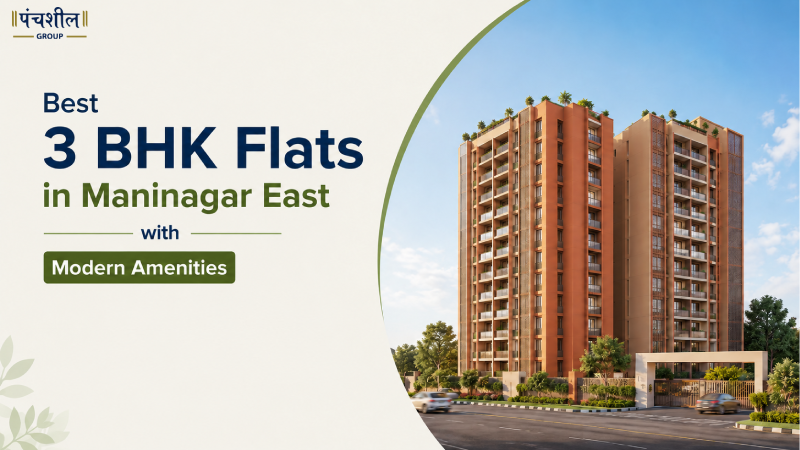 Best 3 BHK Flats in Maninagar East with Modern Amenities